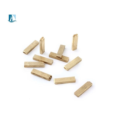 Gepersonaliseerde lederverwerking Messing Letters 2mm 4mm 15mm OEM Thermal Transfer Ribbon