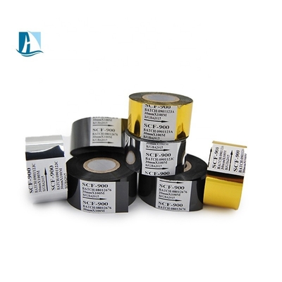 30 mm Hars Stamp Coding Hot Stamping Foil Ribbon voor Date Coder Batch Coding Machine