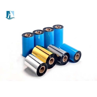Inkt binnen Waxhars Gemengd Ribbon 50*300 voor Compatible Thermal Printer Carbon Ribbon
