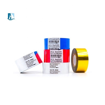 Warmstempfolie 25 mm 100 m Coderingssnelheid 30-600/min voor Messing Letter Code Machines