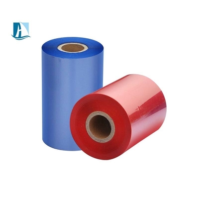 Wasblauwe witte hars lintrol voor 12 mm breed koolstof lint printer etiketten
