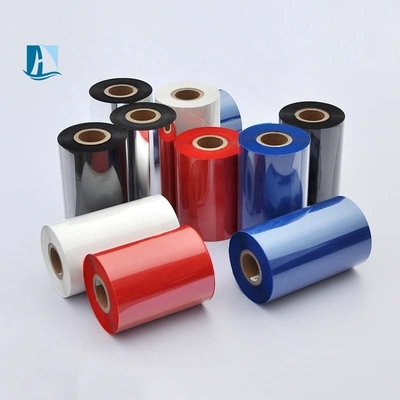 Blauw was / hars kwaliteit thermisch transfer lint A kwaliteit 110mm breedte printer lint blauw