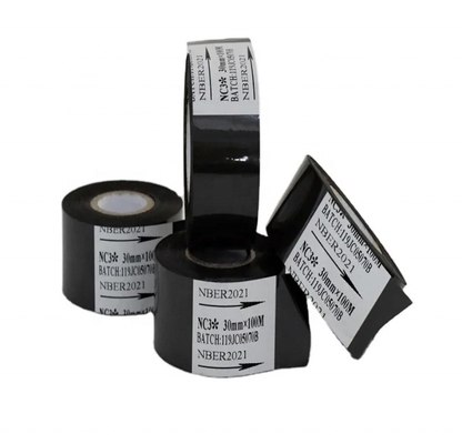 30 mm Breedte 100M Warmt stempeldatumband voor kleurenprinter Coderingssnelheid 30-600/min