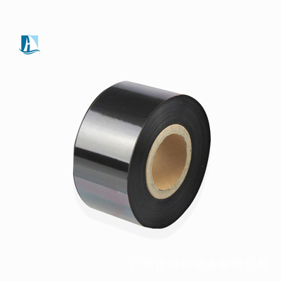 COMPATIBEL Glanzedruk Zwart Wax Hars Thermisch Transfer Barcode Ribbon Voor Label Ribbon