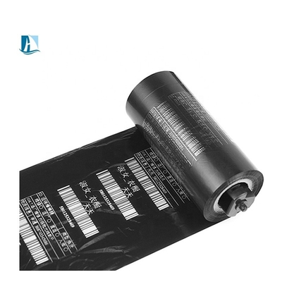 Custom Grade 110mm Thermal Transfer Resin Enhanced Wax TTR Ribbon voor Barcode Ink Out