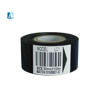 30-600/min Coderingssnelheid Warm stempelen Folie Coderingsmachine met 25 mm Zwart Kleur Ribbon