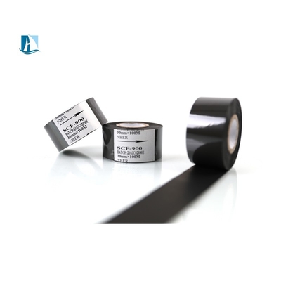 SCF900 Hot Stamp Ribbon 30*100m Zwarte kleur voor drukker aanpassingen
