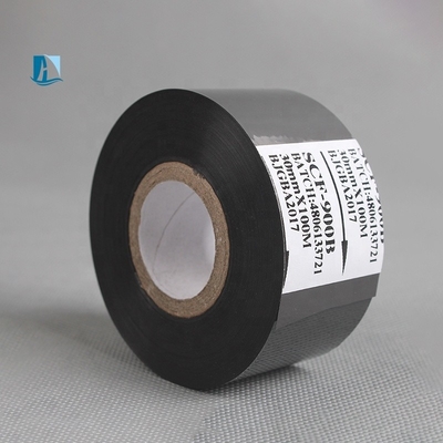 35mm*100m Messing Letter Compatible Hot Stamp Ribbon Zwart Kleur Thermal Transfer Ribbon