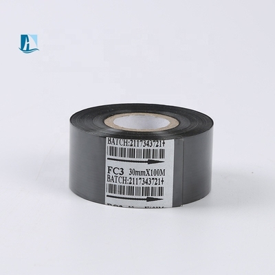 35mm*100m Messing Letter Compatible Hot Stamp Ribbon Zwart Kleur Thermal Transfer Ribbon