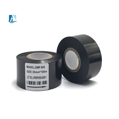 Garanteerd folie lint in zwart/wit/goud/blauw/geel voor barcode drukwerk 20 mm-50 mm