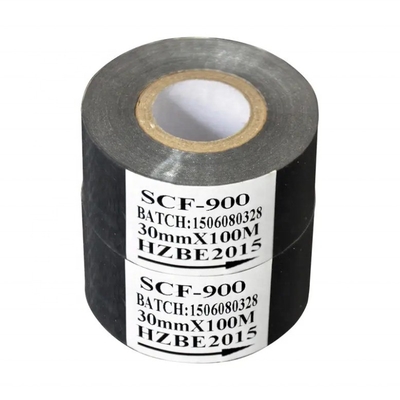 SCF900 SCF907 30mm*100m warmstempelfolie A-kwaliteit Rode datumdruk voor etiketten