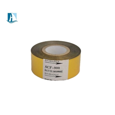 Barcode printer compatibel zilver warm stempen folie LC1 25mm*100m voor etiket verpakking