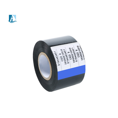 12 mm breedte originele zwarte hotstamp lint knipper voor professionele codering printer