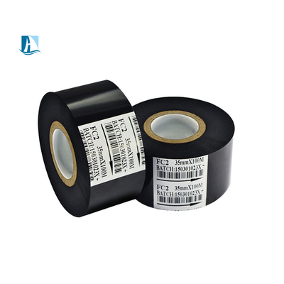 Voedselabelprinter Toepasselijk Zwart Warm Stamp Folie Scf900 Thermal Transfer Ribbon