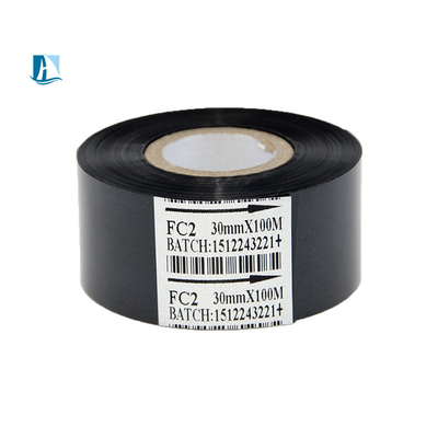 ISO9001 ISO14001 gecertificeerd Zwart warm stempelfolie SCF900 Thermal Transfer Ribbon