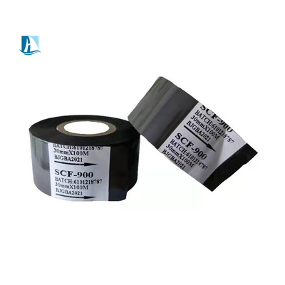 HP241B Hot Stamping Foil Ribbon voor 30*100m Black Batch en Expiry Date Stamp Machine