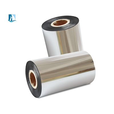 Zwart label washars thermisch transfer lint Temperatuur 100C-160C voor het afdrukken van etiketten