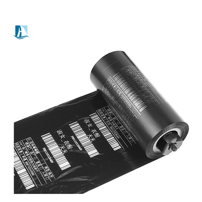 Etiketpapier Zwart Warm stempelen Folie Thermische overdracht lint Printer Temperatuur 100C-160C