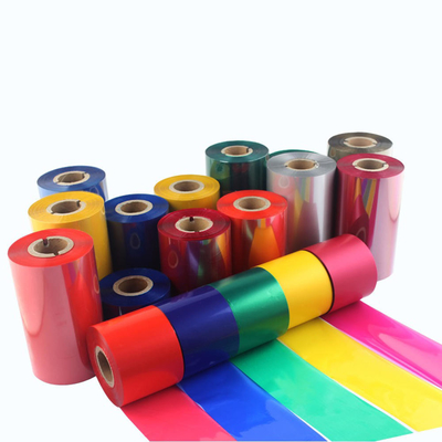 100C-160C Temperatuur Pet Foil Text Hot Stamping Foil Printer voor Print Productiedatum