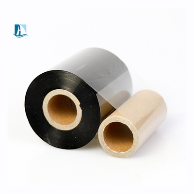 Topcoat Thermal Transfer Ribbon Label voor Qr Code Printing en Vervaldatum 12mm Breedte