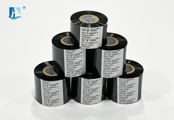 SCF900/LC1/FC3 25mm 100m warm stempende inkt lint Goud/Zilver/Geel/Zwart voor labelprinter