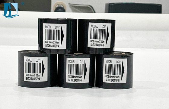 12 mm breed printer lint voor het printen van gekleurde streepjescode SCF900 Warmtemperatuur monsters