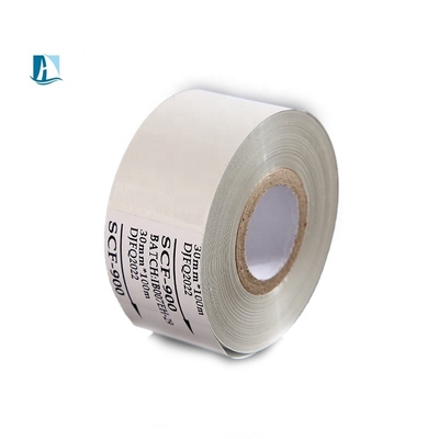 Originele witte SCF900 PET-band voor gepersonaliseerde drukmachine en verpakkingsfilm