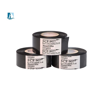 Op maat gemaakte 50mm*100m Printer Ribbon SCF900 White Hot Stamping voor drukbehoeften