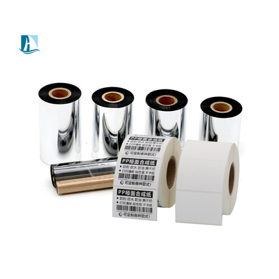 Aanpasbaar zilver LC1 warmstempelband voor 24 mm faxmachine