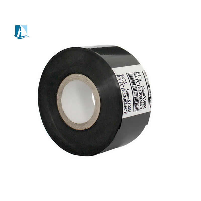 30*100 SCF900 Custom Black Ribbon Hot Stamping Folie voor het afdrukken van streepjescodes