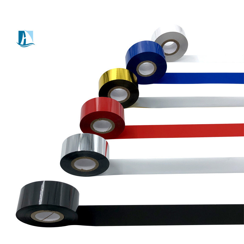 35 mm*100 m Zwart warm stempelfilm Scf900 Thermal Transfer Printer Ribbon voor 96121000