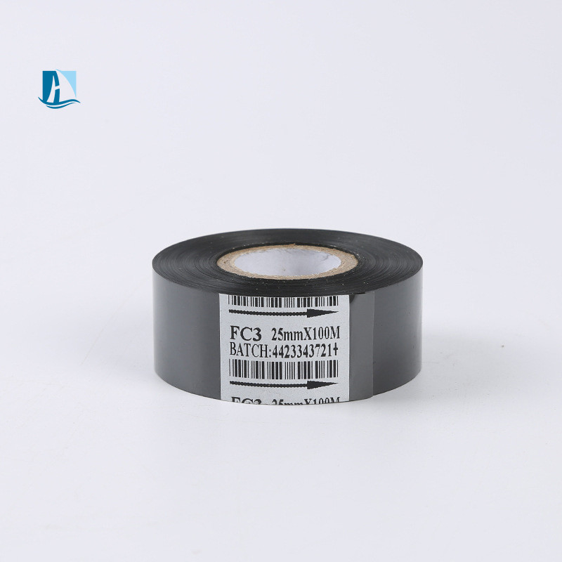 Scf 900 30mm*100m Plastic Bag Printing Tape met zwarte stempeldatum