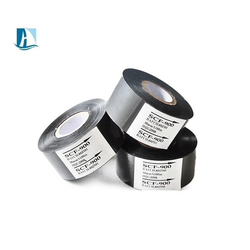 LC1 Zwartgoud Transfer Coding Foil Stamping Roll Coding Ribbon voor printer SCF-910