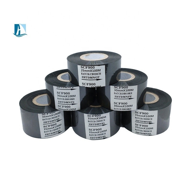 Goud warm stempelband voor papier/leer/textiel/stof/plastiek SCF-900 35 mm*100 m