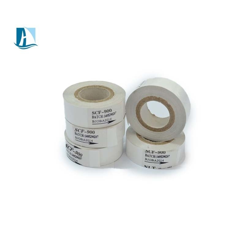 Warmprinter Wit kleur Warm Stempel Ribbon 30mm*100m Wax Voedsel Plastic Package Datum Print