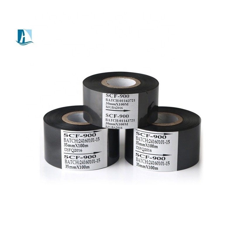 FC2/FC3 Warm Stamping Ribbon 30*100m Datumstempel Datum van afdruk op plastic zakken