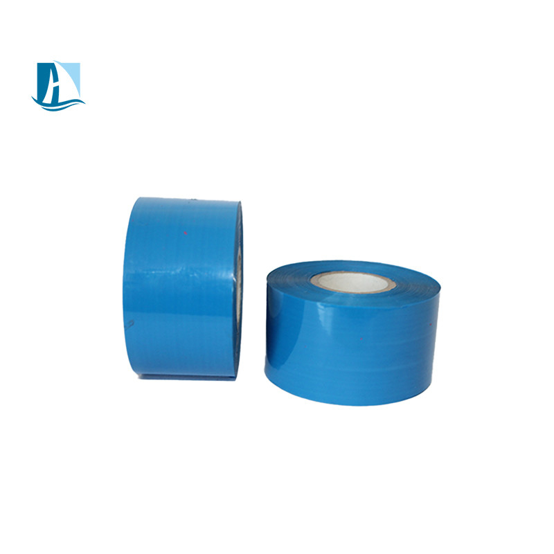 Blauw LC1 Kleurcoderingsband voor satine lint warm stempelen PET materiaal PVC kaart